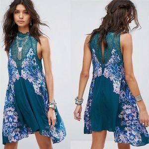 Free People Intimately lace floral dress